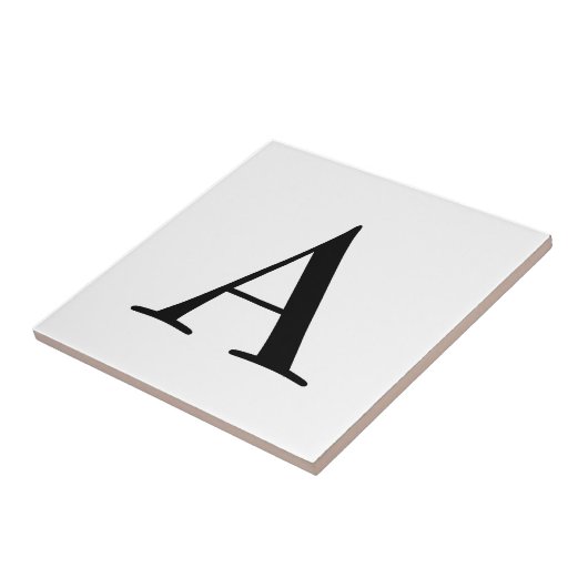 Letter-tegels Tegeltje (Zijkant)