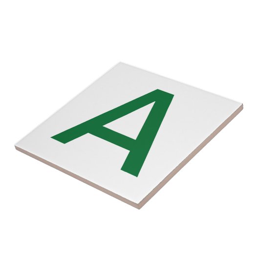 Letter-tegels Tegeltje (Zijkant)