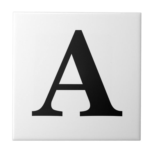 Letter-tegels Tegeltje (Voorkant)