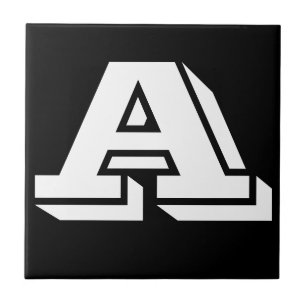 Letter-tegels Tegeltje