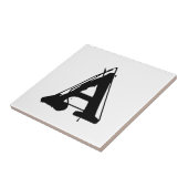 Letter-tegels Tegeltje (Zijkant)