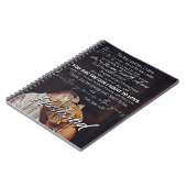 Letter To My Husband, Cute Family Gift Notitieboek (Linkerzijde)