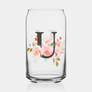 Letter U Blikvorm Glas
