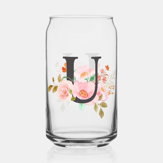 Letter U Blikvorm Glas (Achterkant)
