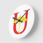 Letter U-Initiaal klok (Hoek)