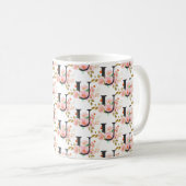 Letter U Koffiemok (Voorkant rechts)
