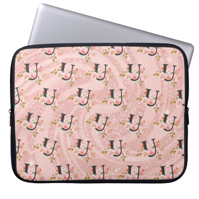 Letter U Laptop Sleeve (Voorkant)