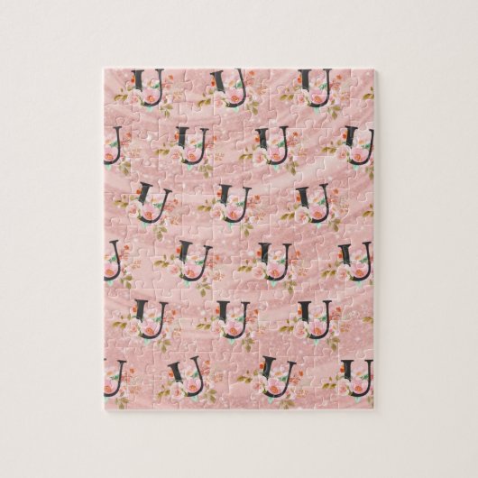 Letter U Legpuzzel (Verticaal)