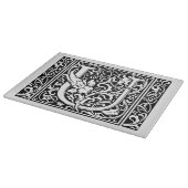 Letter U Middeleeuws Monogram Art Nouveau Snijplank (Hoek)