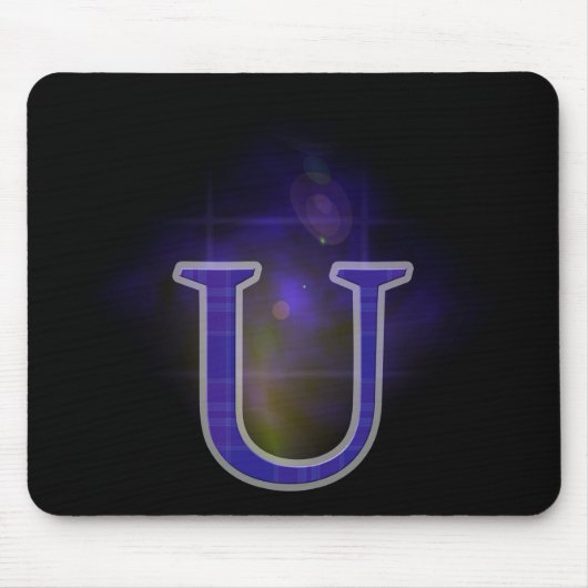 Letter U Muismat (Voorkant)