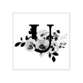 Letter U Rubberstempel (Afrduk)