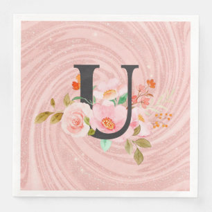 Letter U Servet