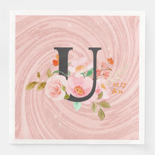 Letter U Servet (Voorkant)