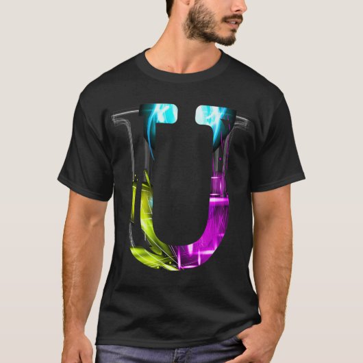 Letter U T-shirt (Voorkant)