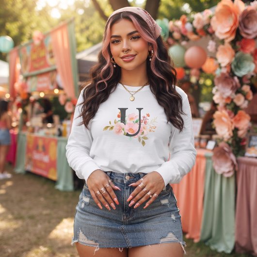 Letter U T-shirt