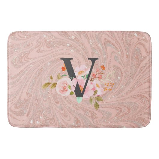 Letter V Badmat (Voorkant)