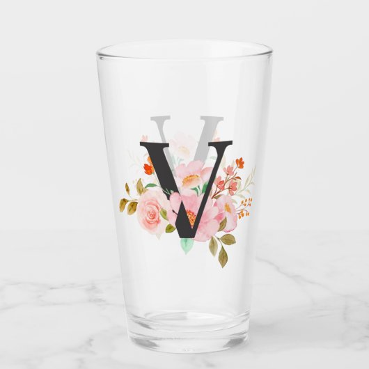Letter V Glas (Voorkant)