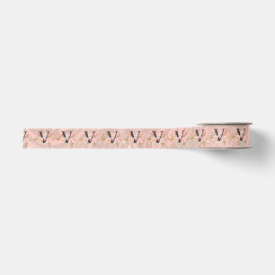 Letter V Grosgrain Lint
