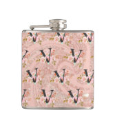 Letter V Heupfles (Voorkant)