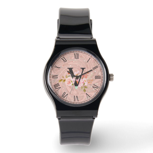 Letter V Horloge (Voorkant)