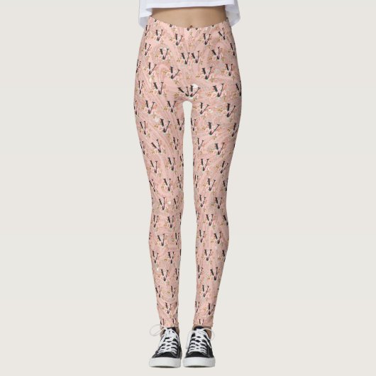Letter V Leggings (Voorkant)