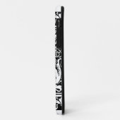 Letter V Middeleeuwse Monogram Art Nouveau Case-Mate iPhone Case (Achterkant/links)