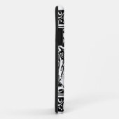 Letter V Middeleeuwse Monogram Art Nouveau Case-Mate iPhone Case (Achterkant/rechts)