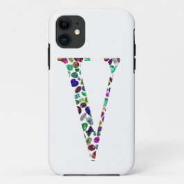 Letter V Monogram Case-Mate iPhone Case