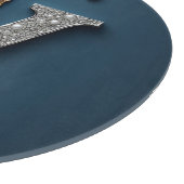 💎 Letter V Monogram Elegante Luxe Huisstijl ✨ Snijplank (Hoek)