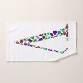 Letter V Monogram Handdoek (Handdoek)