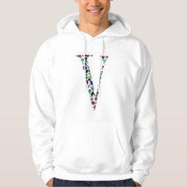 Letter V Monogram Hoodie