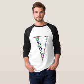 Letter V Monogram T-shirt (Voorkant volledig)