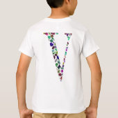 Letter V Monogram T-shirt (Achterkant)