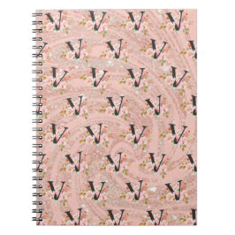 Letter V Notitieboek
