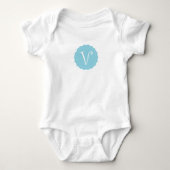 letter "V" Romper (Voorkant)