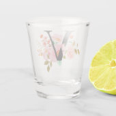 Letter V Shot Glas (Achterkant)