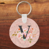 Letter V Sleutelhanger (Voorkant)