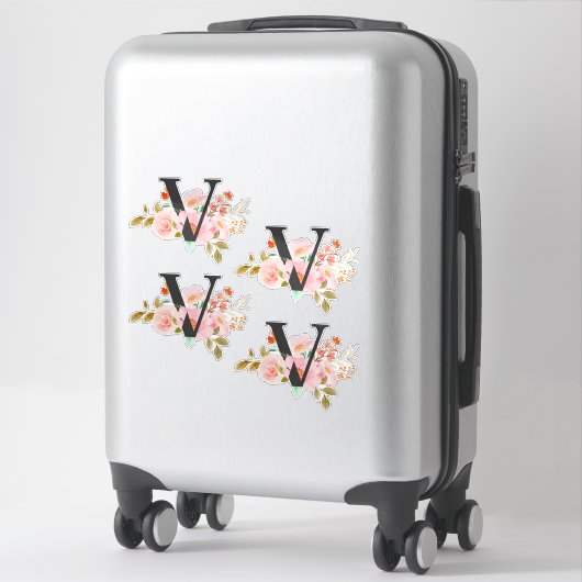 Letter V Sticker (Koffer)