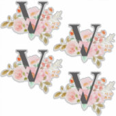 Letter V Sticker (Voorkant)