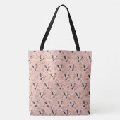 Letter V Tote Bag (Voorkant)