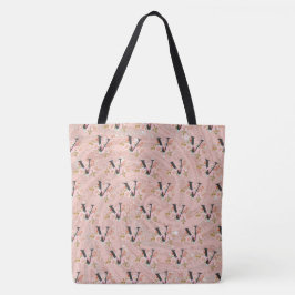 Letter V Tote Bag