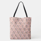 Letter V Tote Bag (Achterkant)