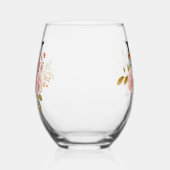 Letter V Wijnglas Zonder Voet (Rechts)