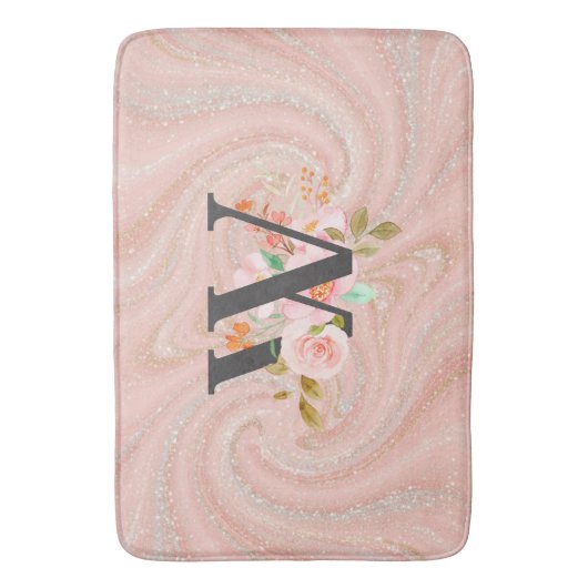 Letter W Badmat (Voorkant Verticaal)