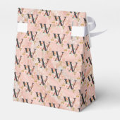 Letter W Bedankdoosjes (Achterkant)