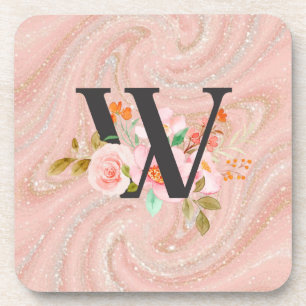 Letter W Bier Onderzetter