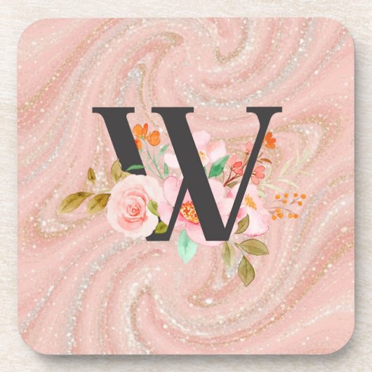 Letter W Bier Onderzetter (Voorkant)