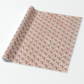 Letter W Cadeaupapier (Uitgerold)