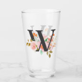 Letter W Glas (Achterkant)