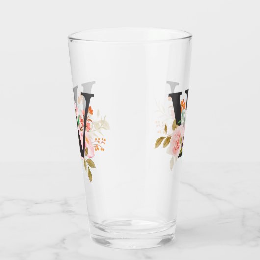 Letter W Glas (Rechts)
